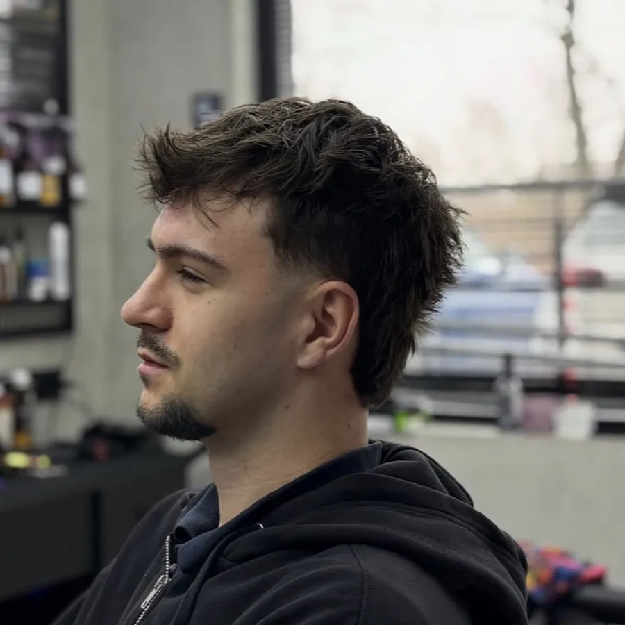Mullet z fakturą