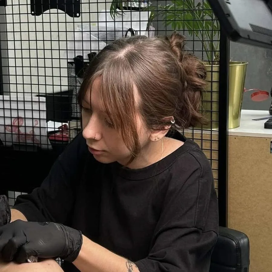 Daria przy pracy